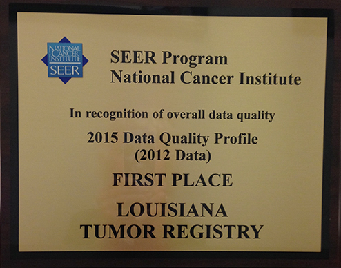 SEER First Place Award to LTR